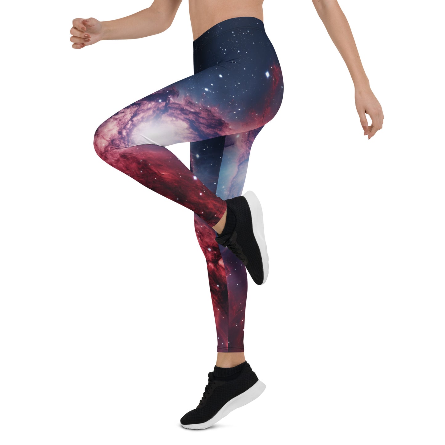 Volcanic Galaxy Sky Leggings