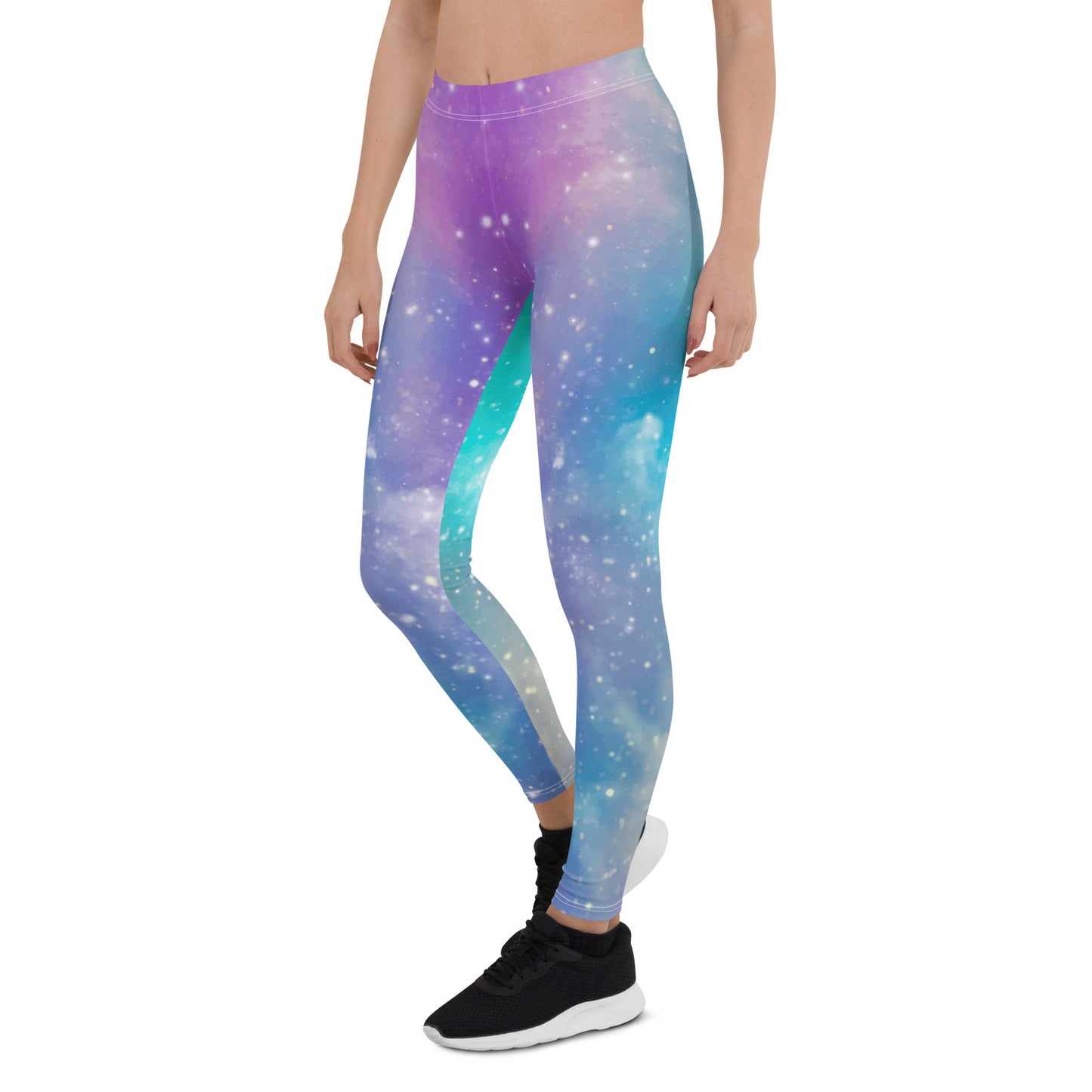 Water Color Clolorful Galaxy Leggings