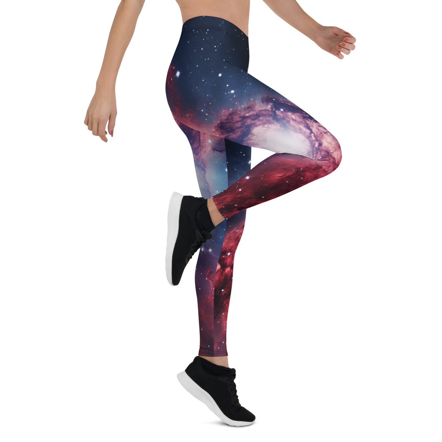 Volcanic Galaxy Sky Leggings