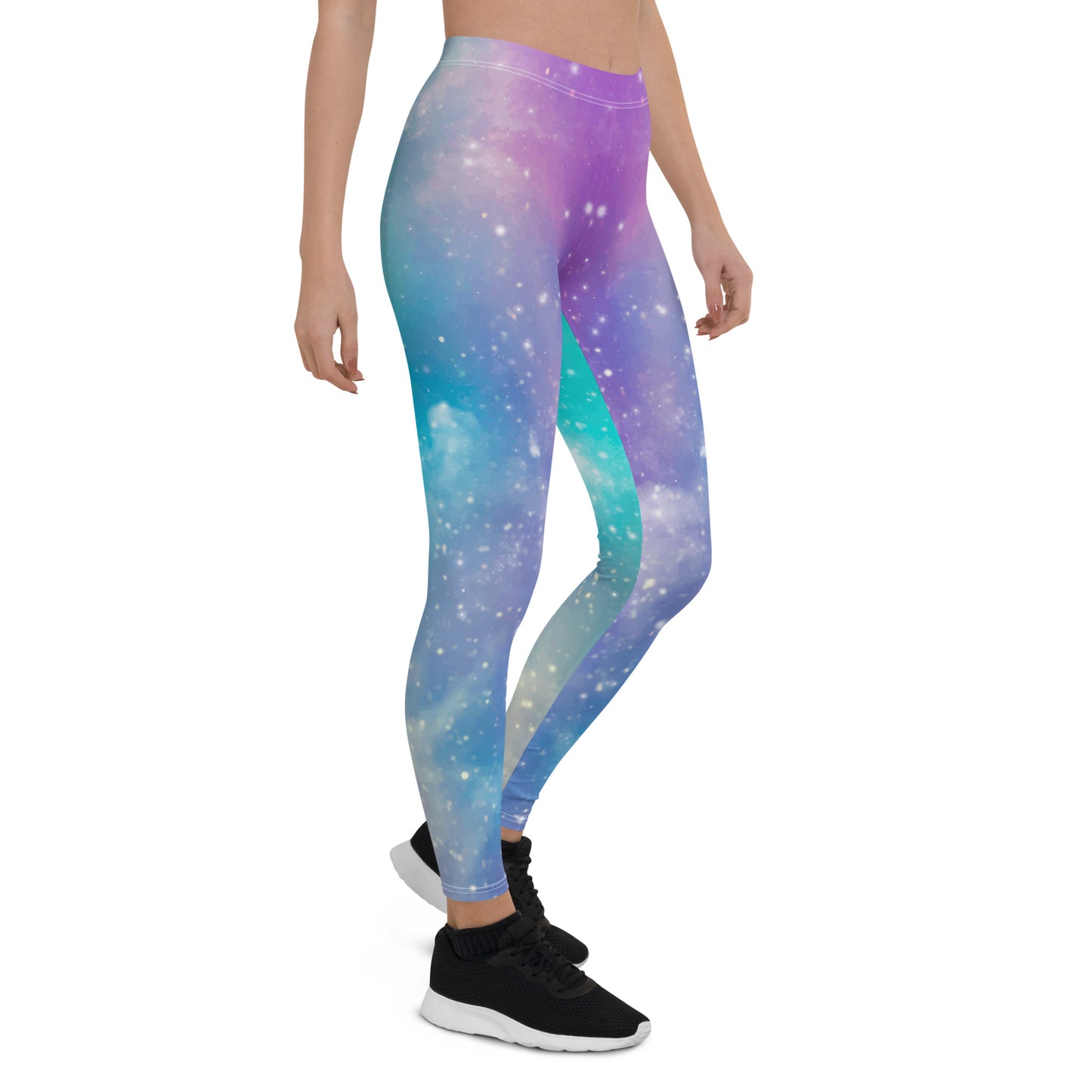 Water Color Clolorful Galaxy Leggings