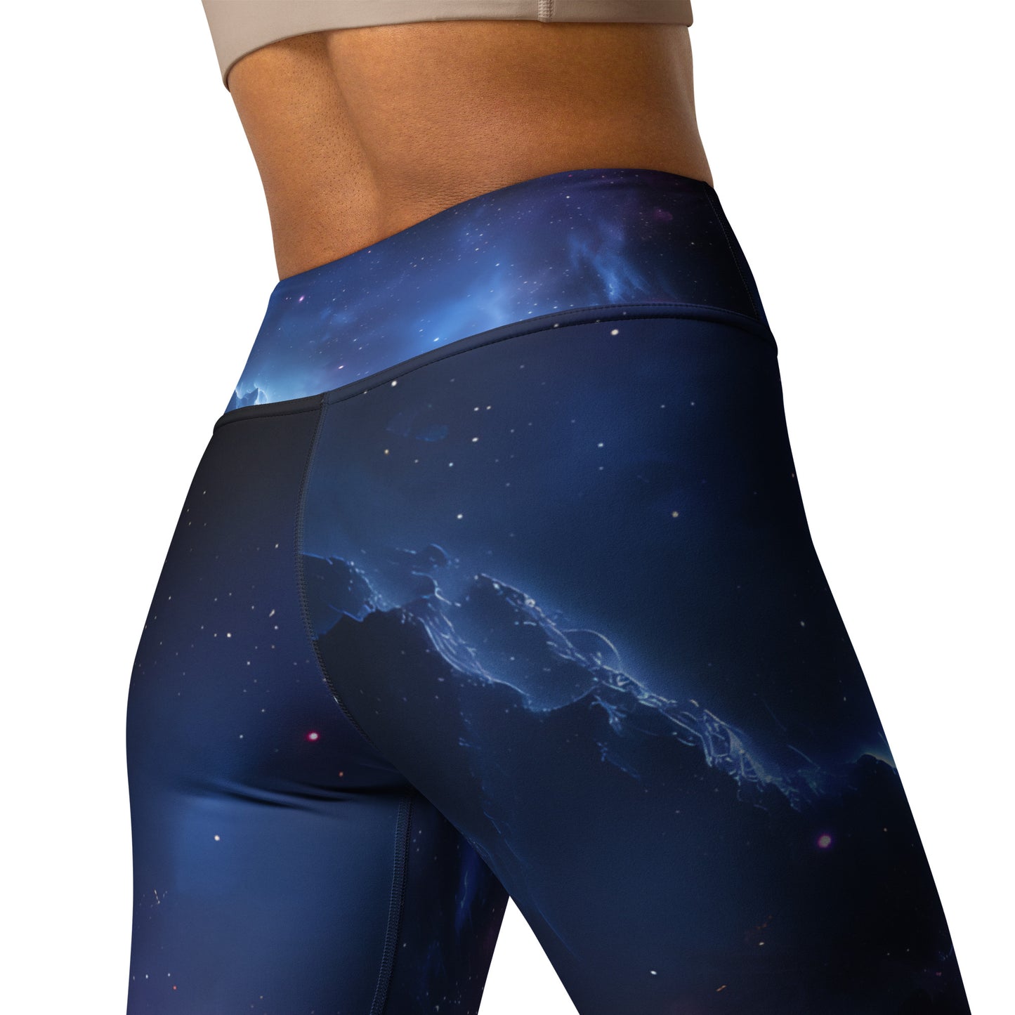 3D Galaxy Yoga Leggings