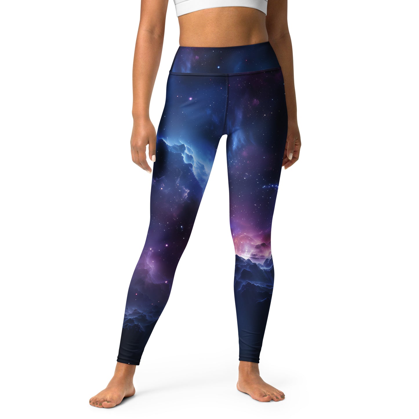 3D Galaxy Yoga Leggings